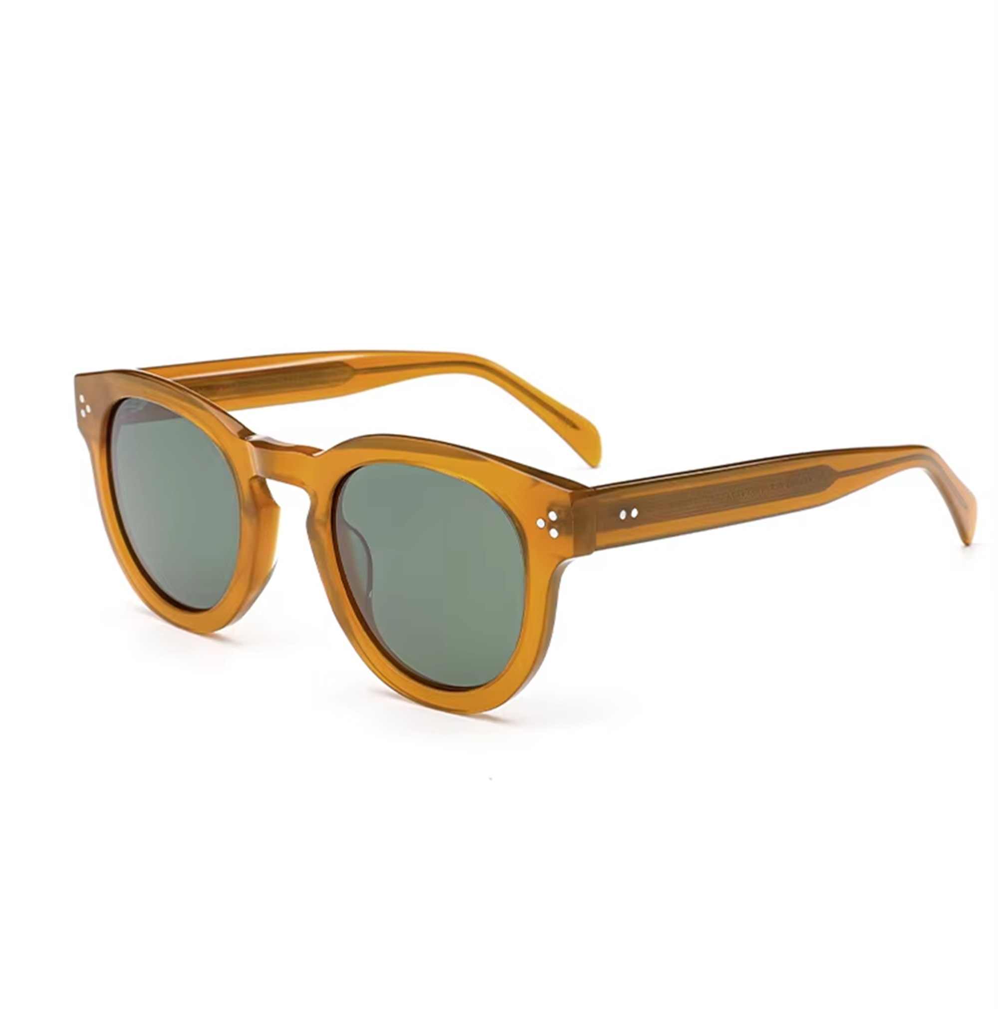 Lucent | Classic Round Acetate Sunglasses