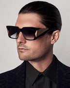 Sovereign |Oversized Rectangle PC Sunglasses