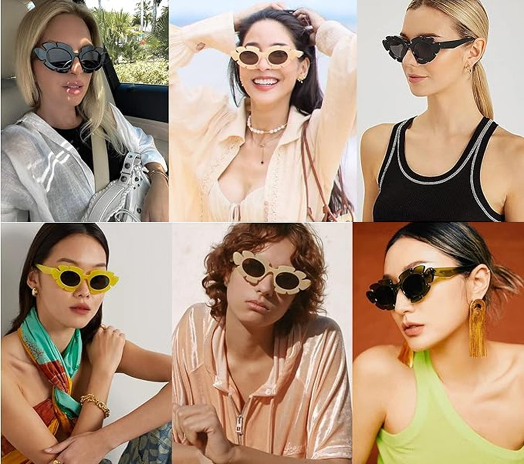 Aura |Fashion Oval PC Sunglasses