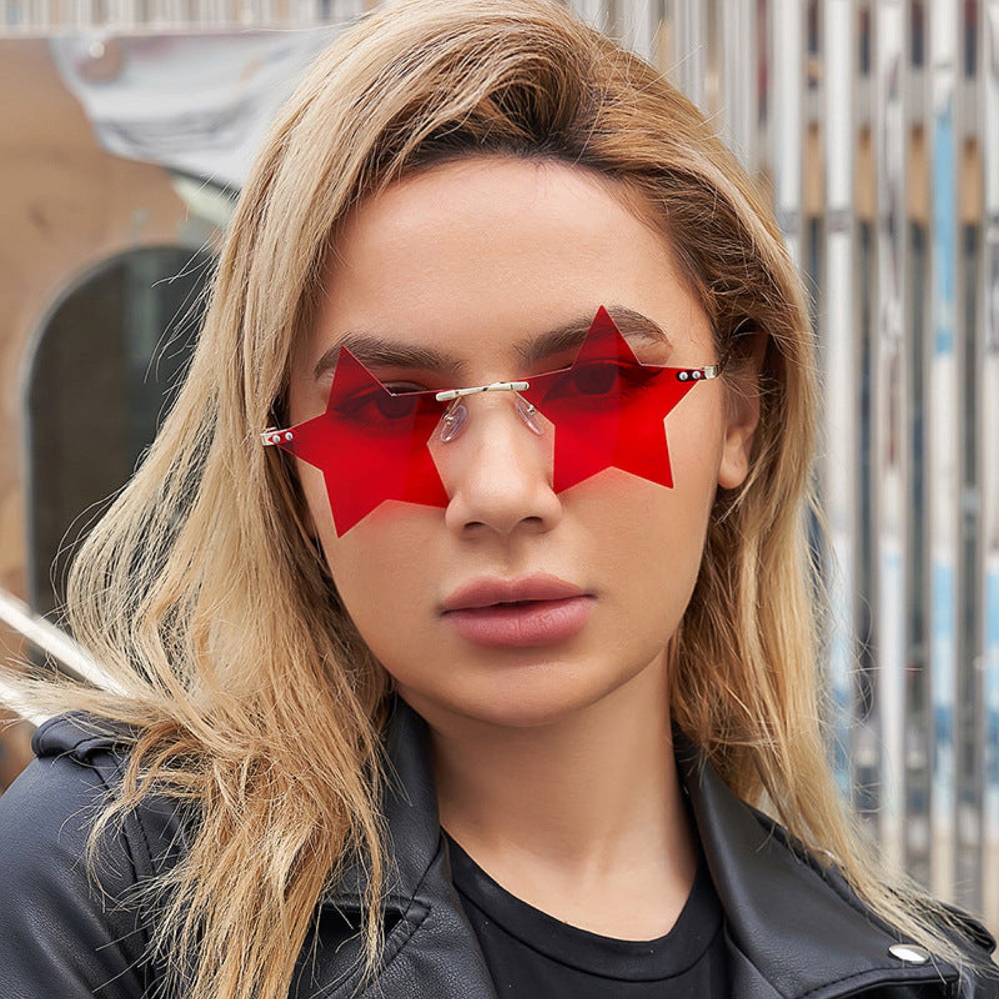 Star |Fashion Star Metal Sunglasses