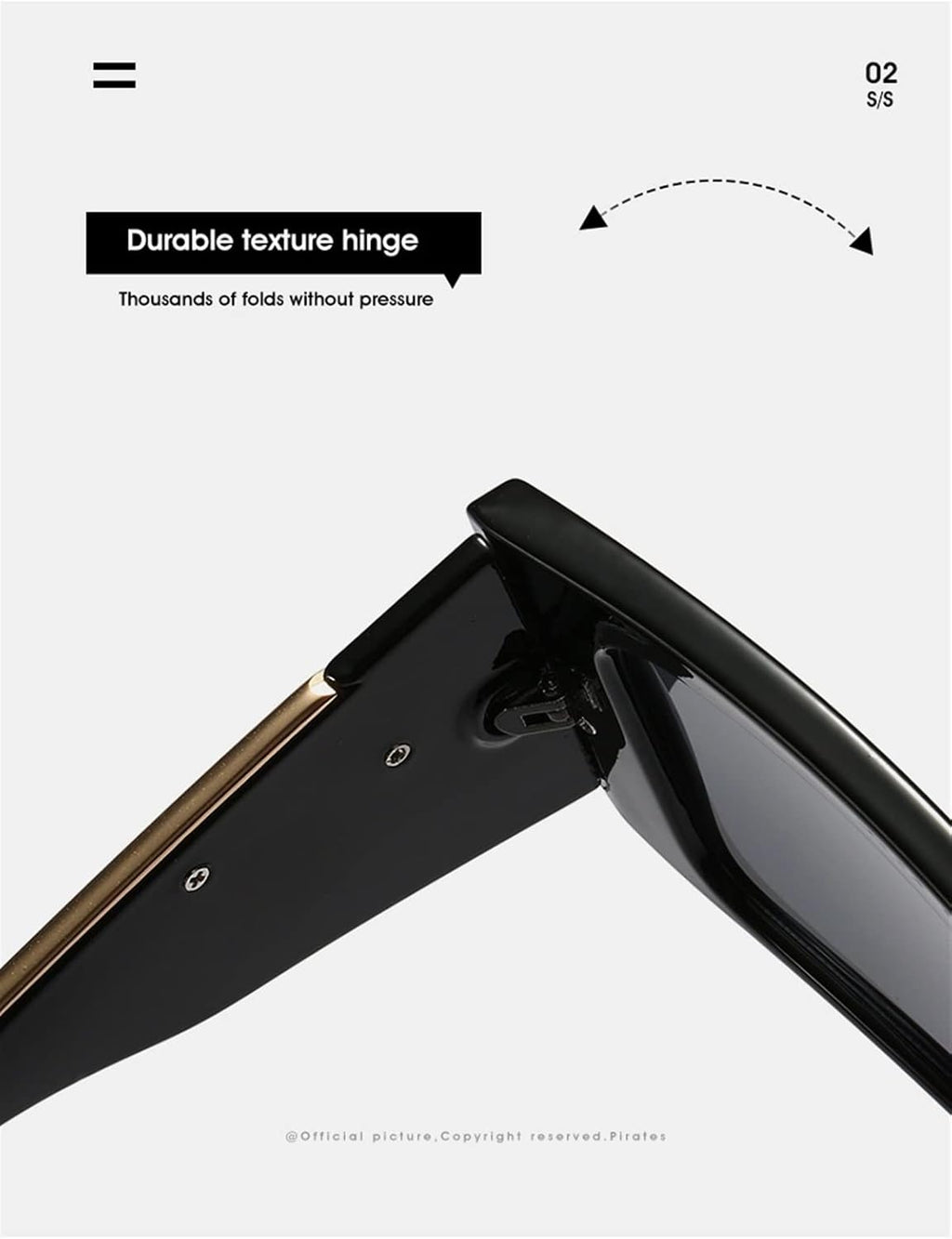 Sovereign |Oversized Rectangle PC Sunglasses