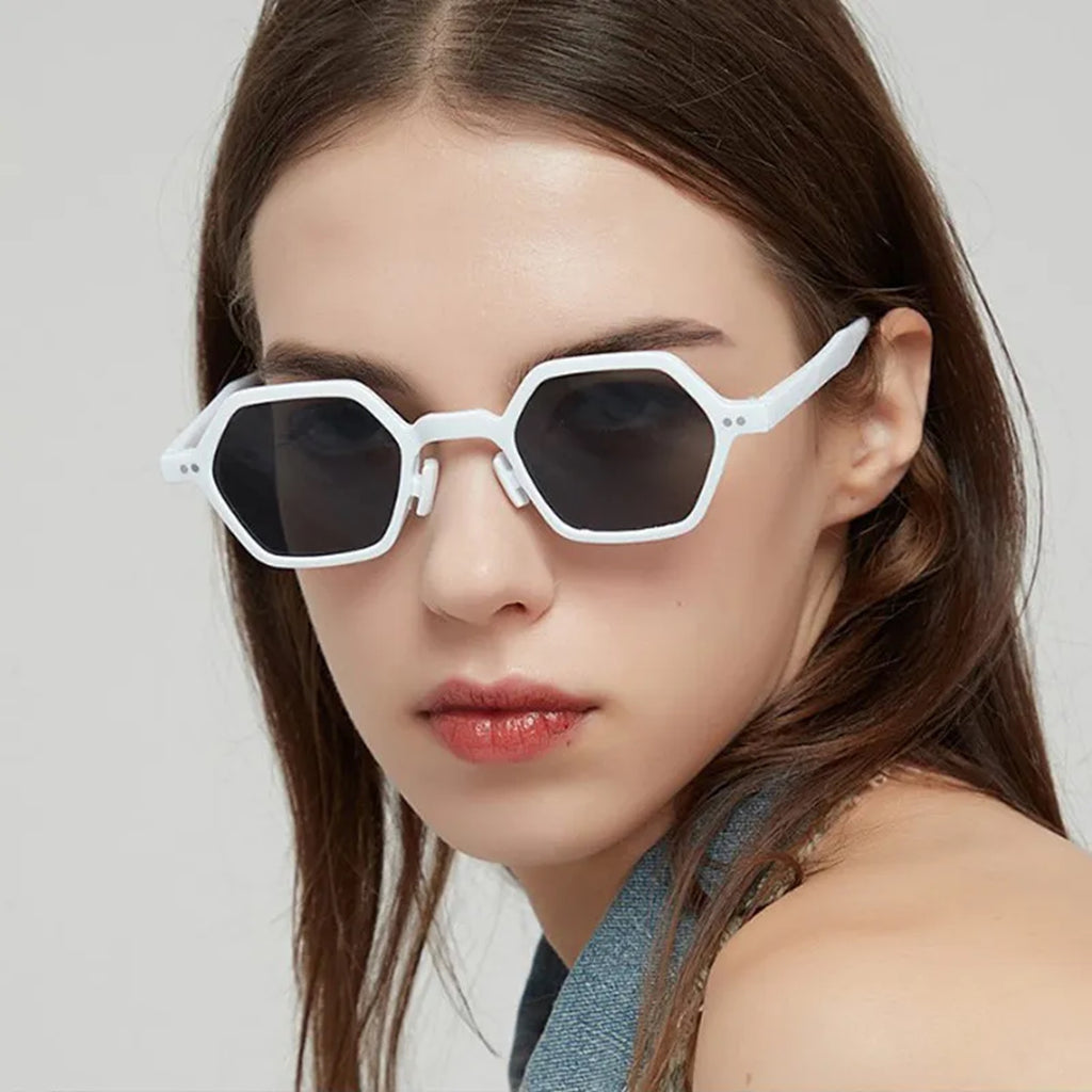 The Strategist |Fashion Hexagonal PC Sunglasses