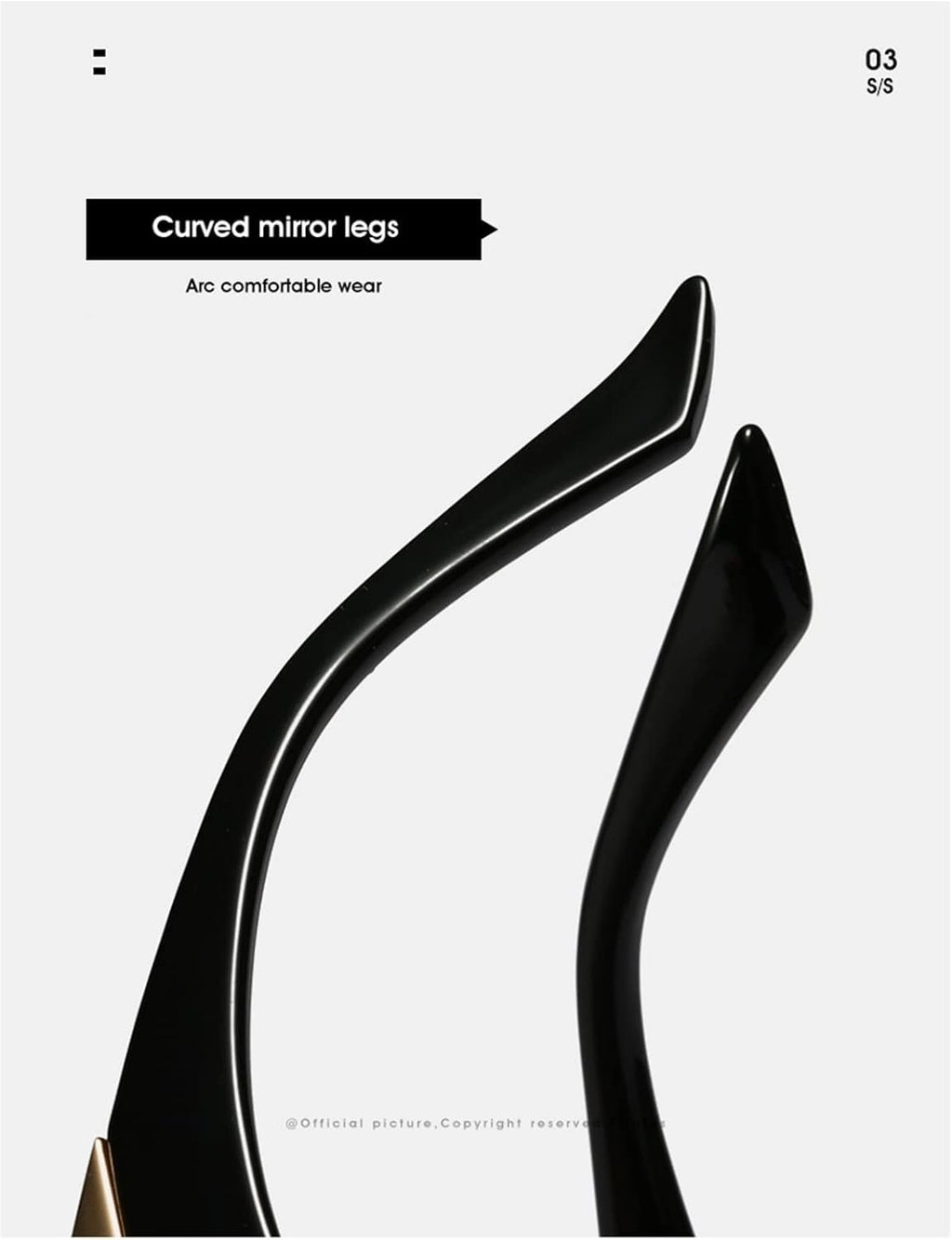 Sovereign |Oversized Rectangle PC Sunglasses
