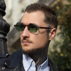 The Strategist |Fashion Hexagonal PC Sunglasses