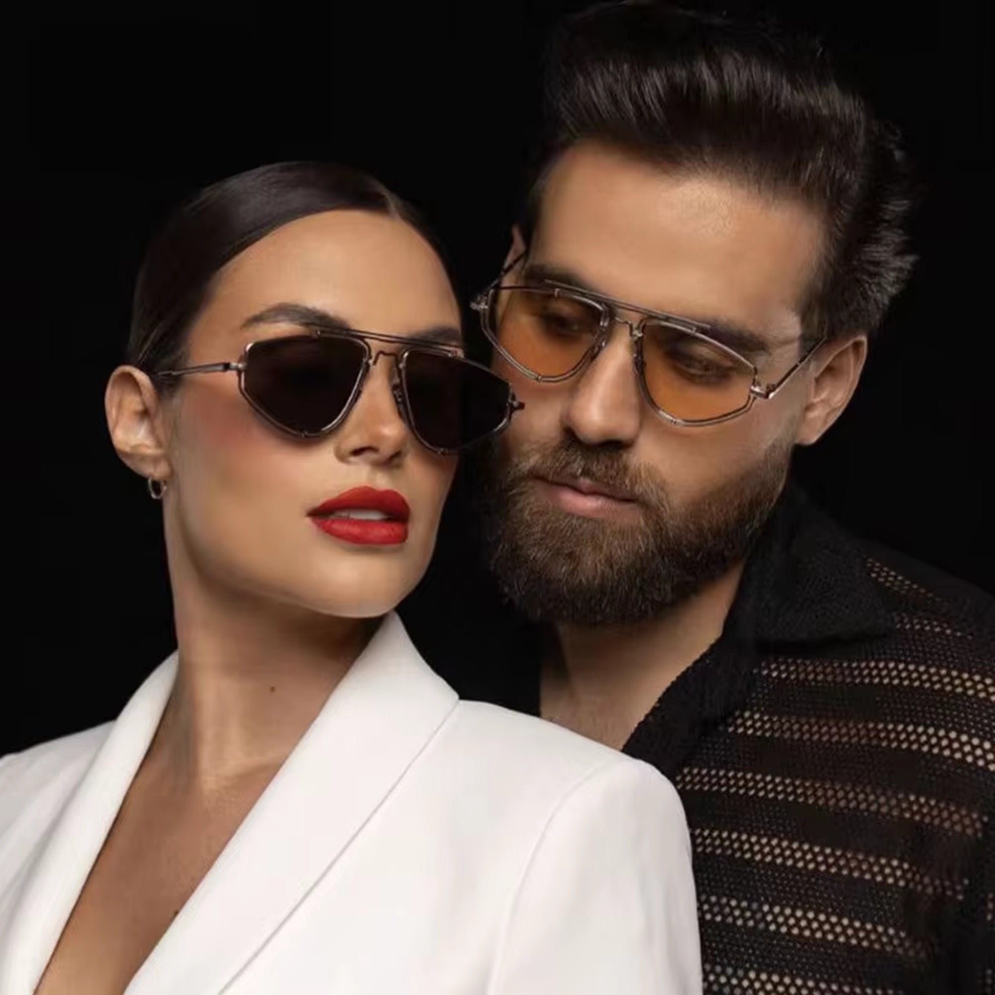 Dakota |Futuristic Navigator Metal Sunglasses