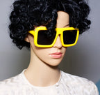 The Pillar |Oversized Retro Square PC Sunglasses