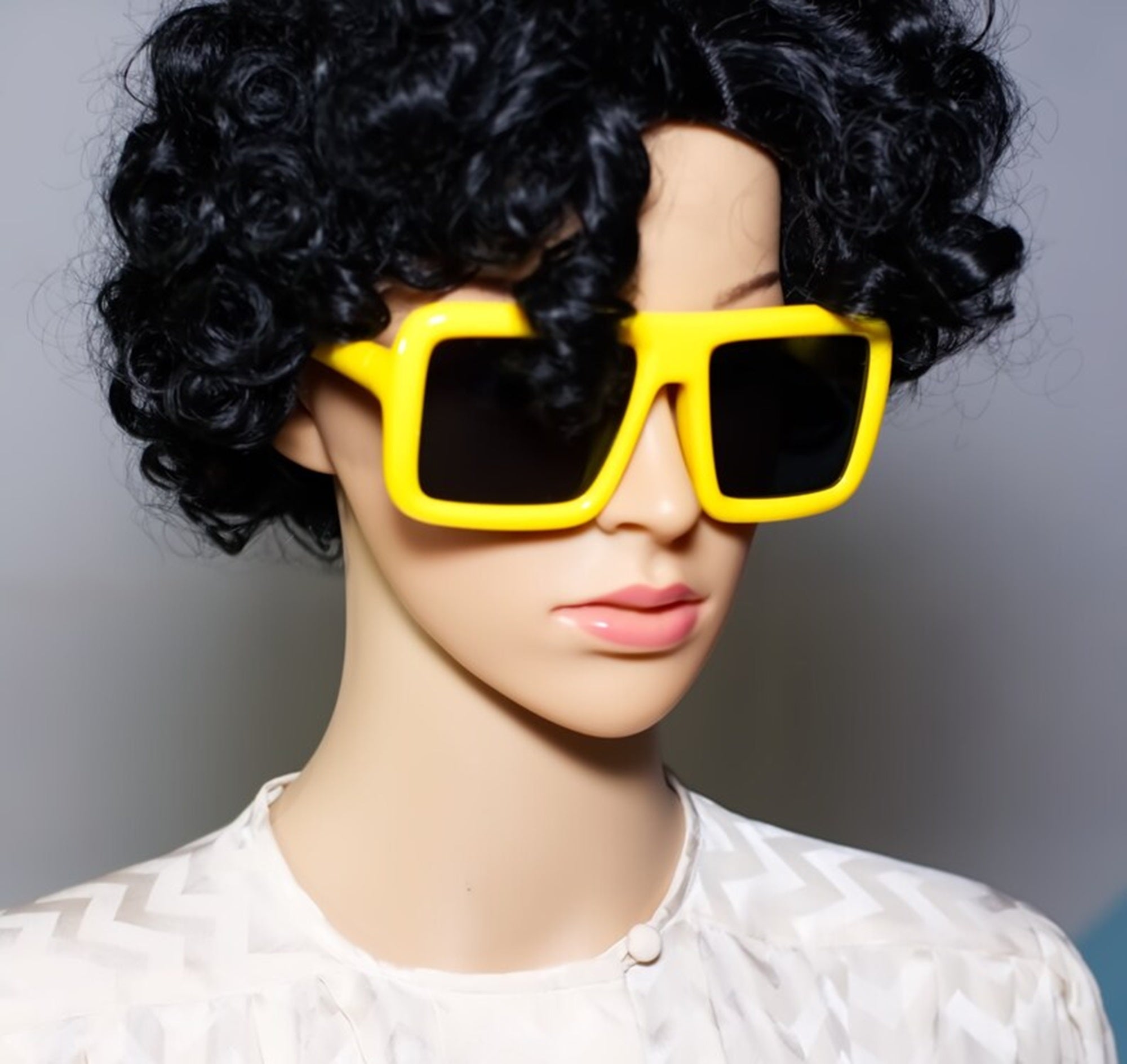 The Pillar |Oversized Retro Square PC Sunglasses