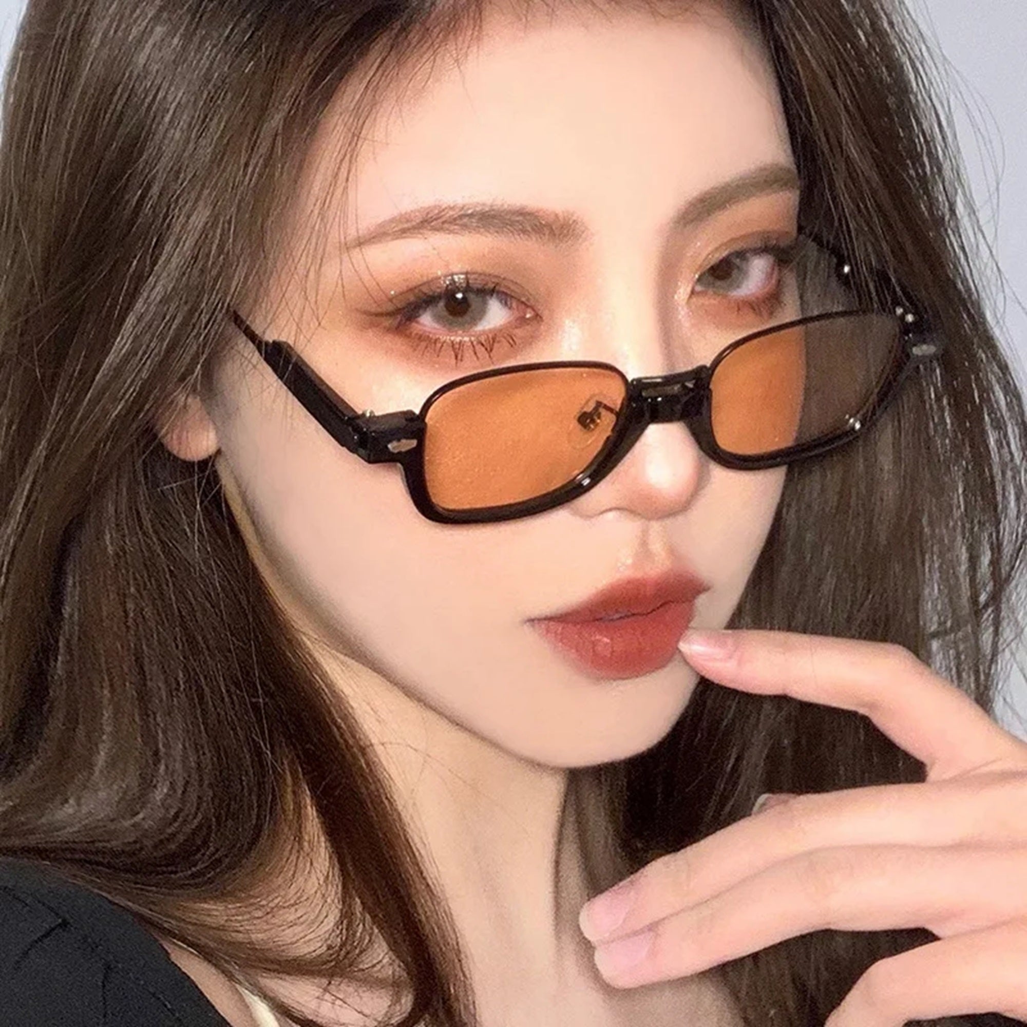 Capri |Retro Vintage Oval PC Sunglasses