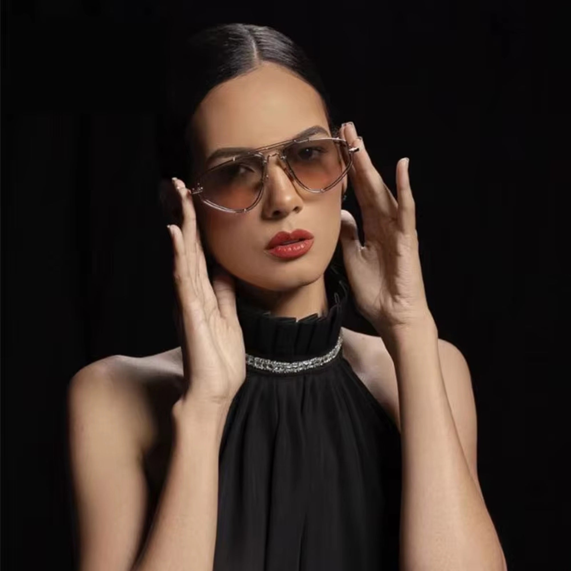 Dakota |Futuristic Navigator Metal Sunglasses