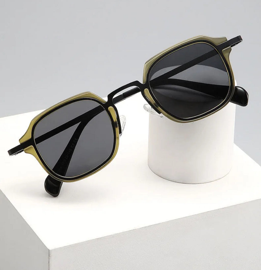 Oslo |Classic Square Metal Sunglasses