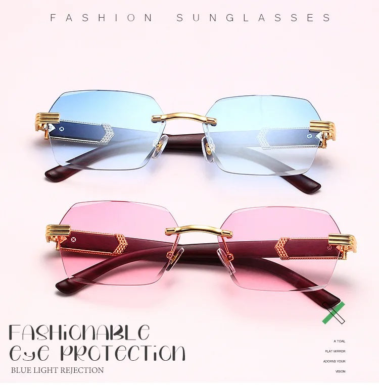 Cobalt |Classic Rectangle PC Sunglasses