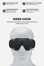 The Velocity |Sports Wraparound PC Sunglasses