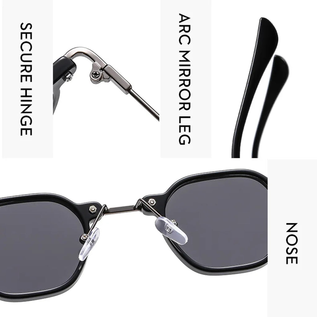 Mayfair |Retro Vintage Square PC Sunglasses