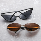 Nova | Classic Cat-Eye Metal Sunglasses
