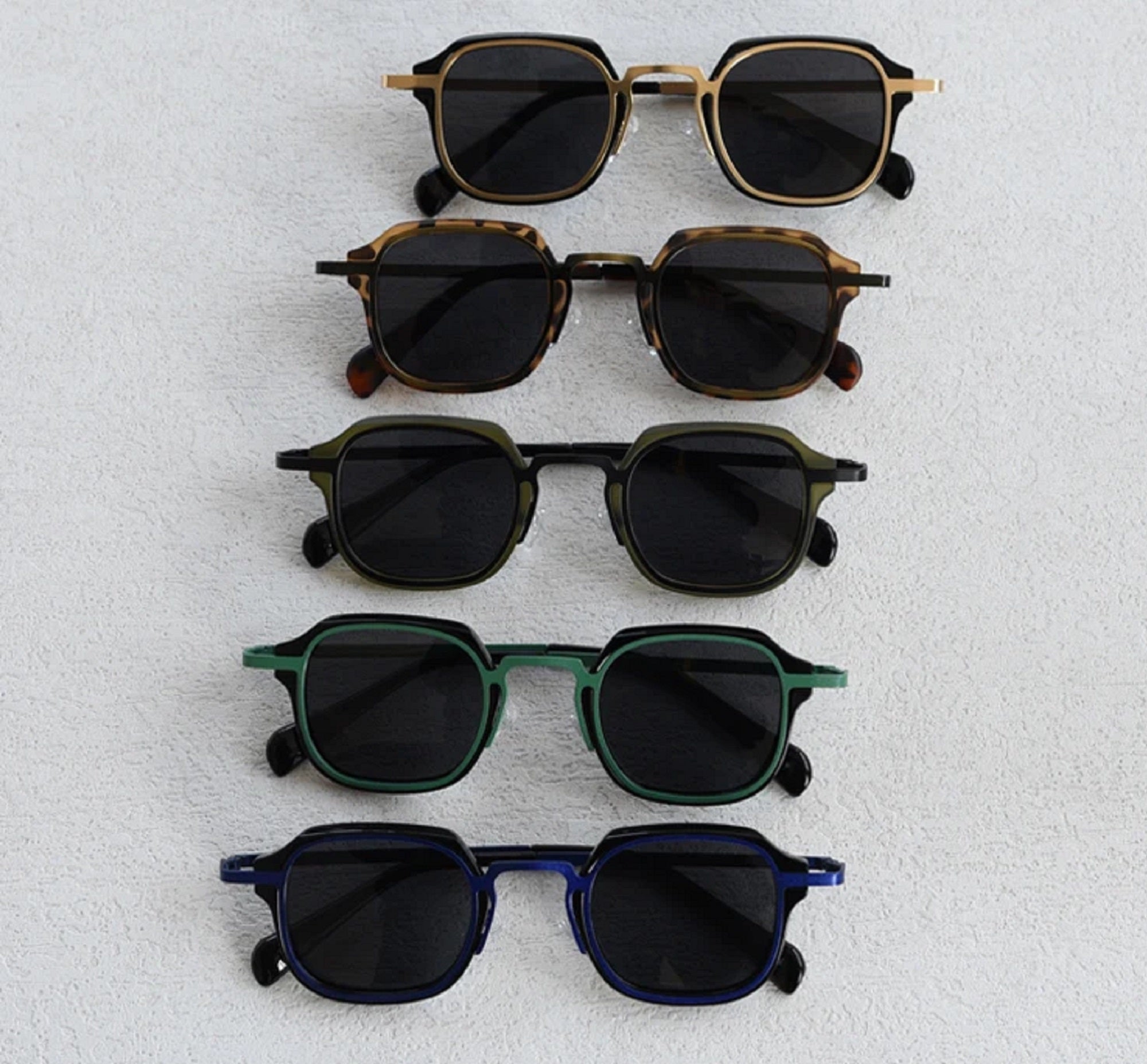 Oslo |Classic Square Metal Sunglasses
