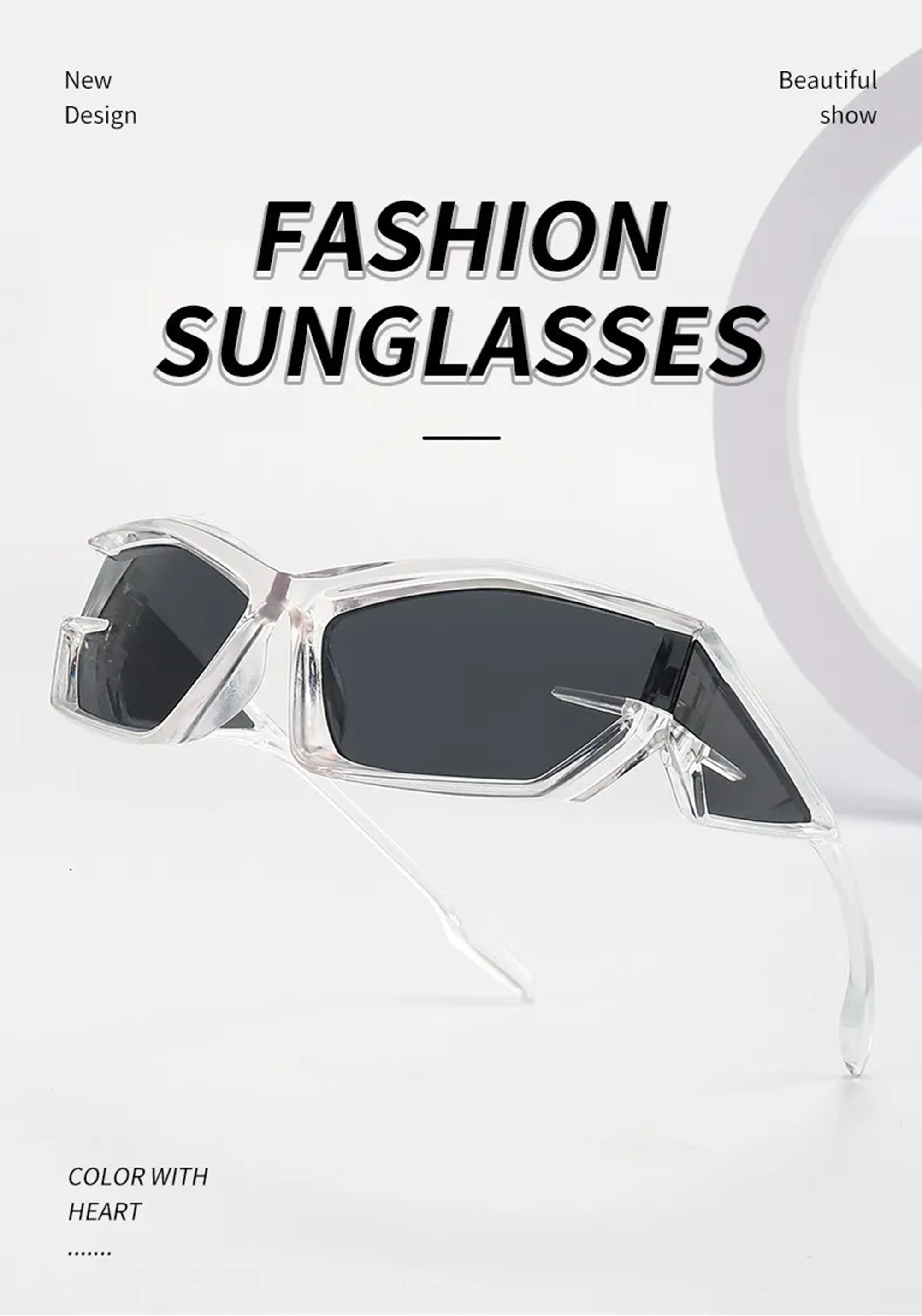 Aero Zenith |Futuristic Wraparound PC Sunglasses