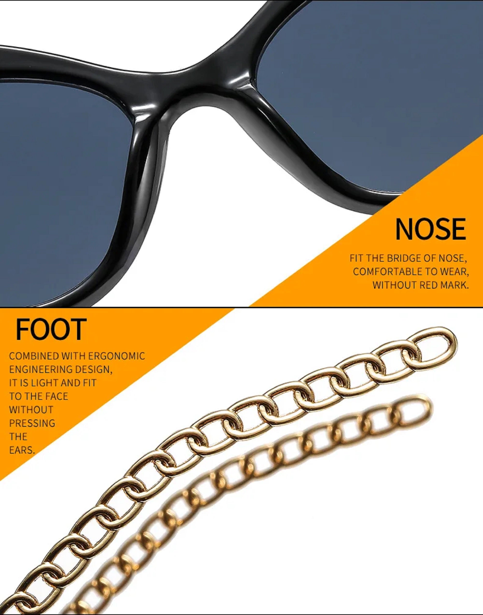 Vixen |Fashion Cat-Eye PC Sunglasses