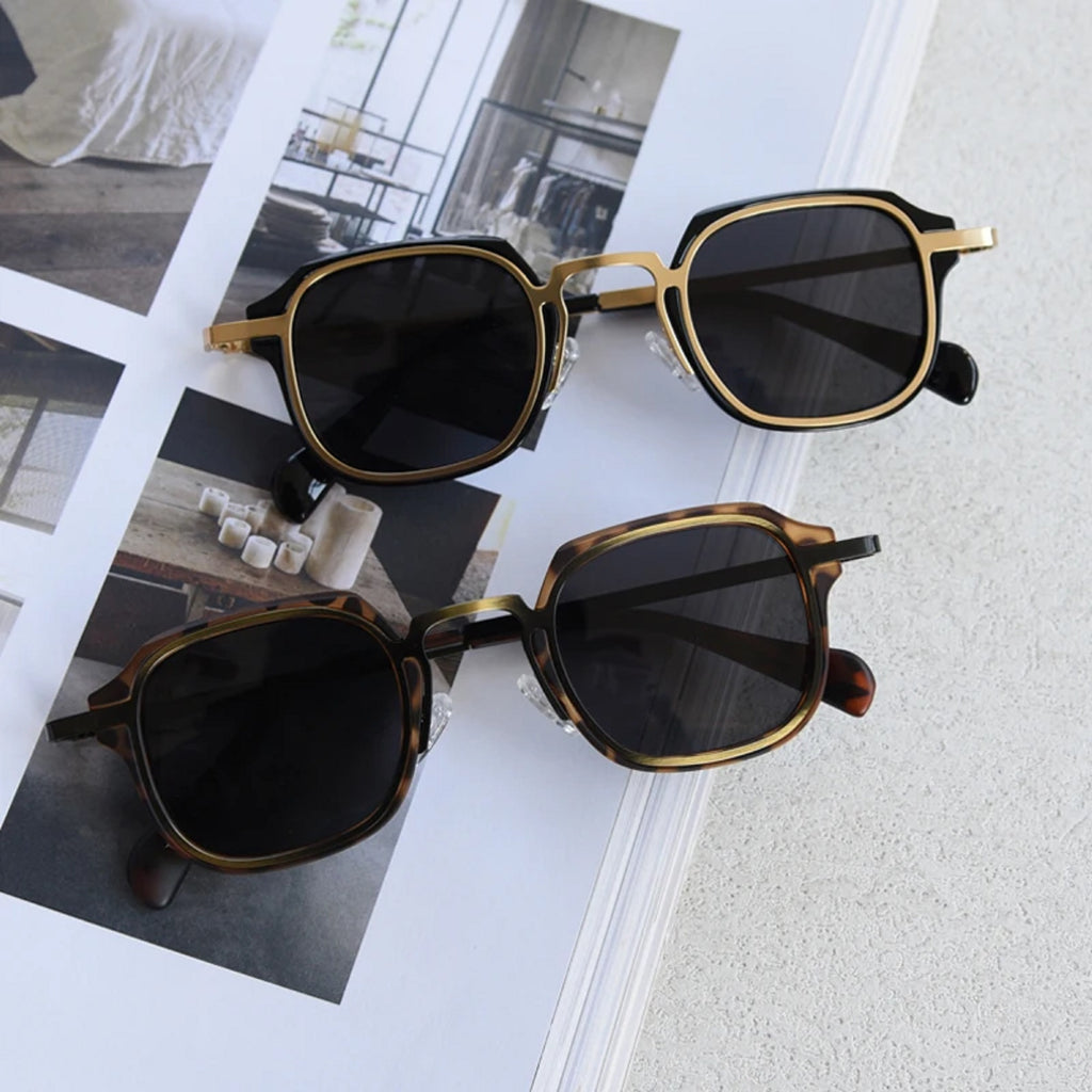 Oslo |Classic Square Metal Sunglasses