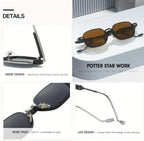 Capri |Retro Vintage Oval PC Sunglasses