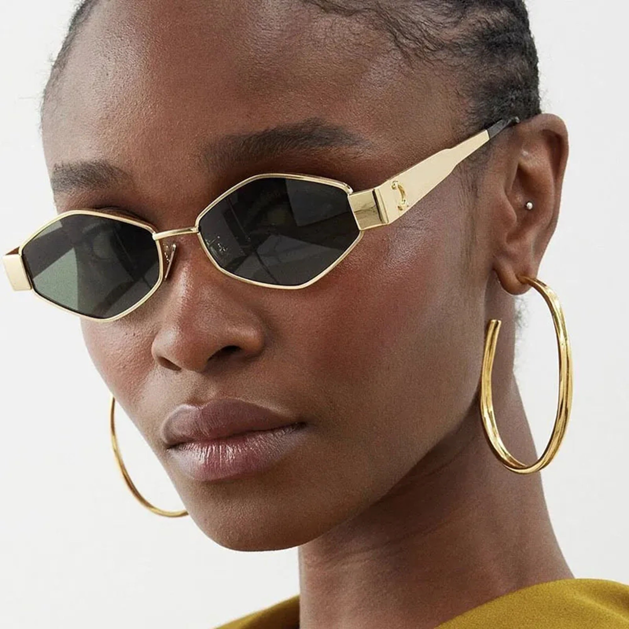 Verona |Classic Hexagonal Metal Sunglasses
