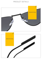 Solitude |Classic Cat-Eye Metal Sunglasses