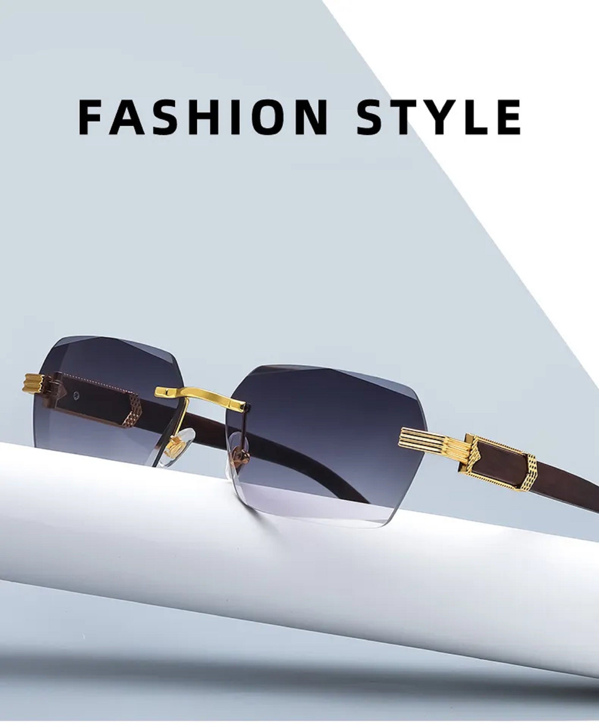 Cobalt |Classic Rectangle PC Sunglasses
