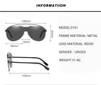 The Commander |Fashion Navigator Metal Sunglasses