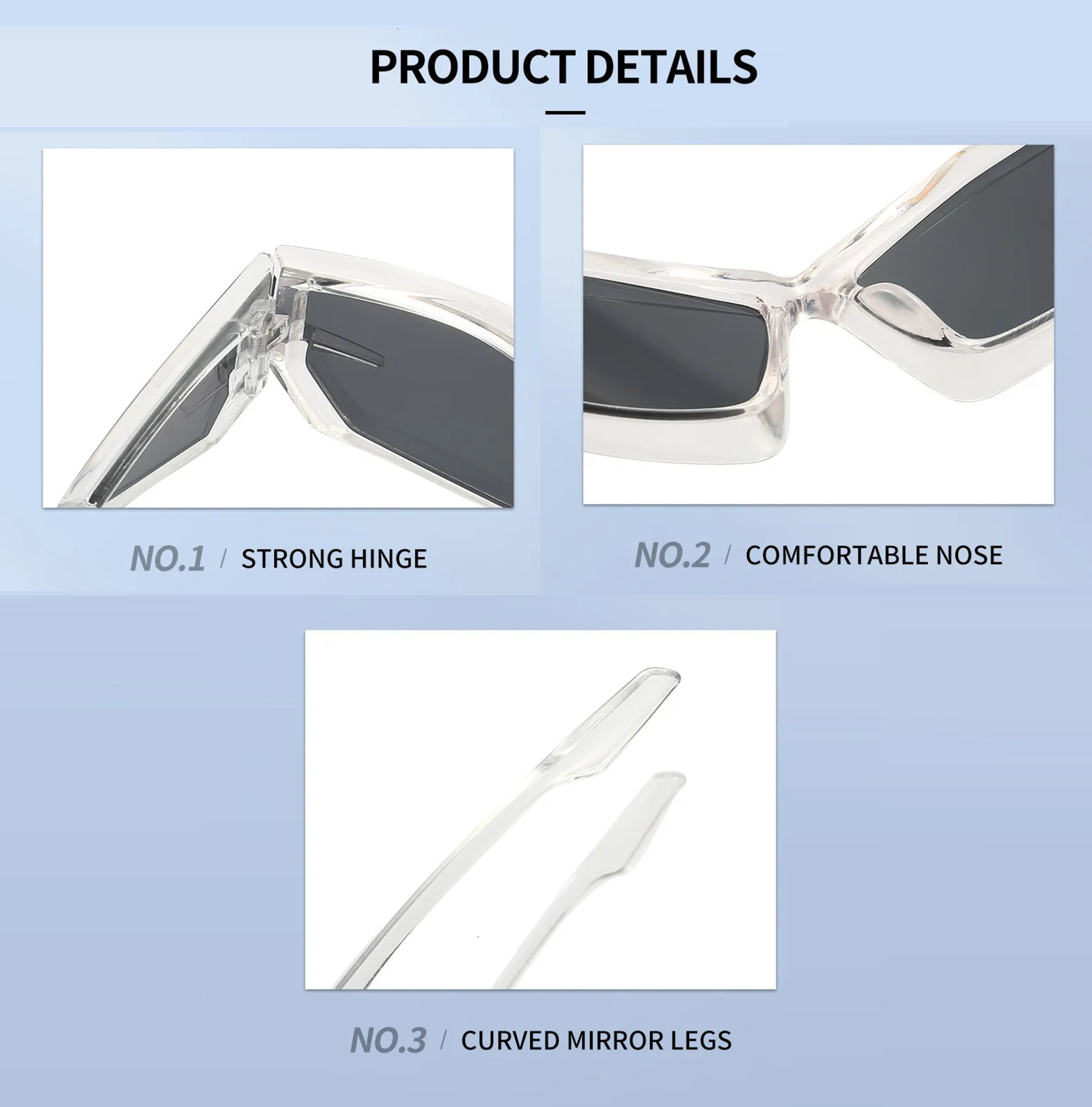 Aero Zenith |Futuristic Wraparound PC Sunglasses