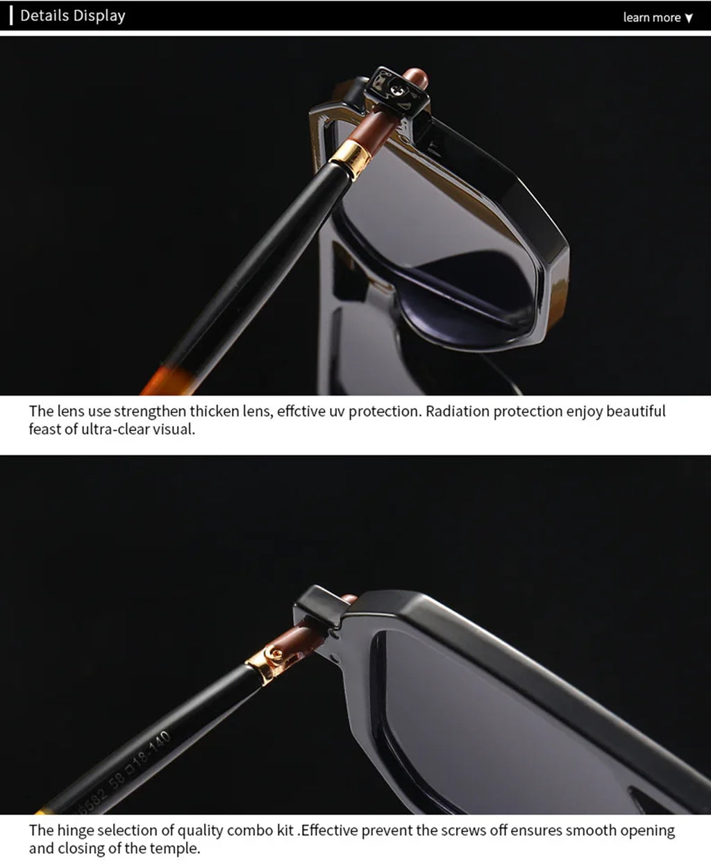 The Aviator Prime |Retro Vintage Navigator PC Sunglasses