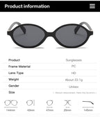 Echo | Classic Oval Acetate Sunglasses