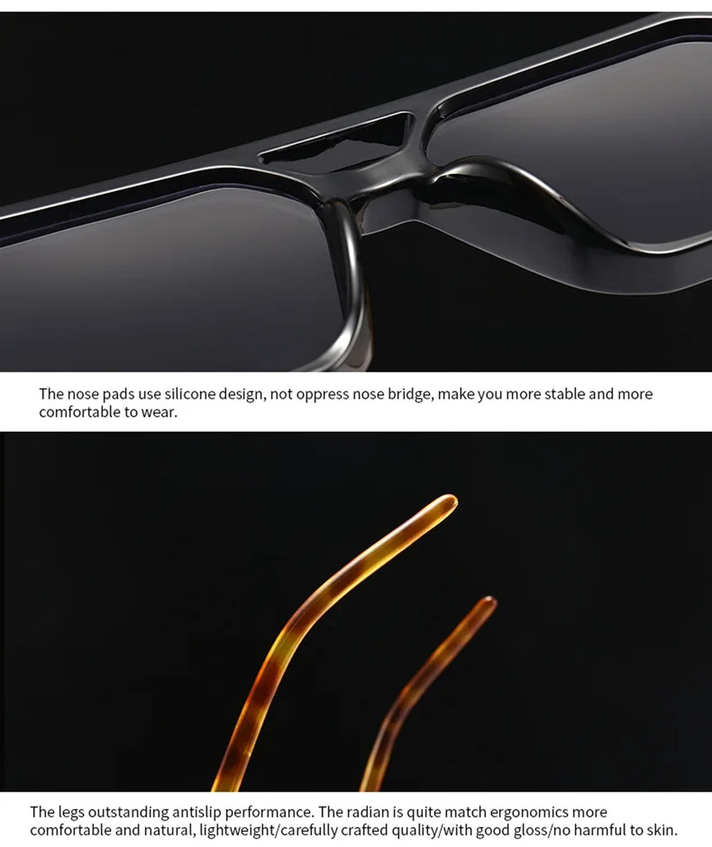 The Aviator Prime |Retro Vintage Navigator PC Sunglasses