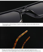 The Aviator Prime |Retro Vintage Navigator PC Sunglasses