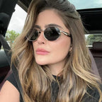 Continuum |Classic Oval Metal Sunglasses