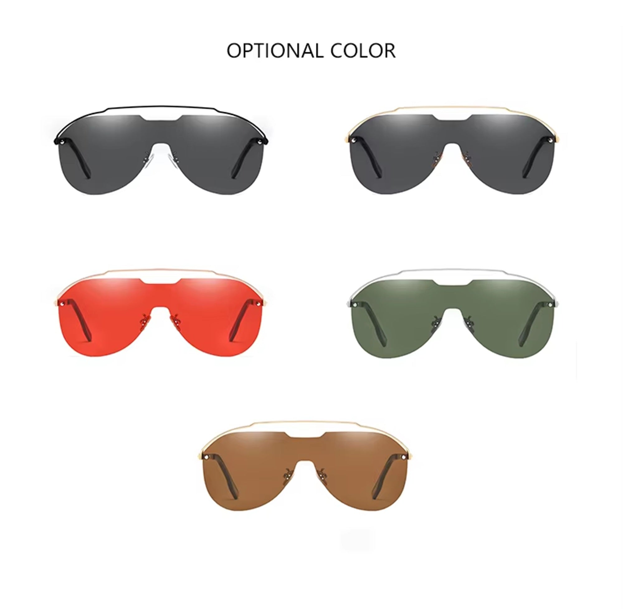 The Commander |Fashion Navigator Metal Sunglasses