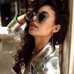 The Director |Retro Vintage Pilot Metal Sunglasses