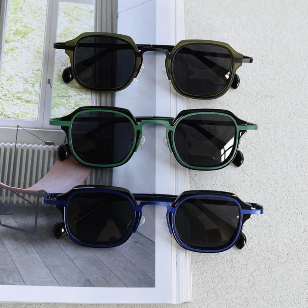 Oslo |Classic Square Metal Sunglasses