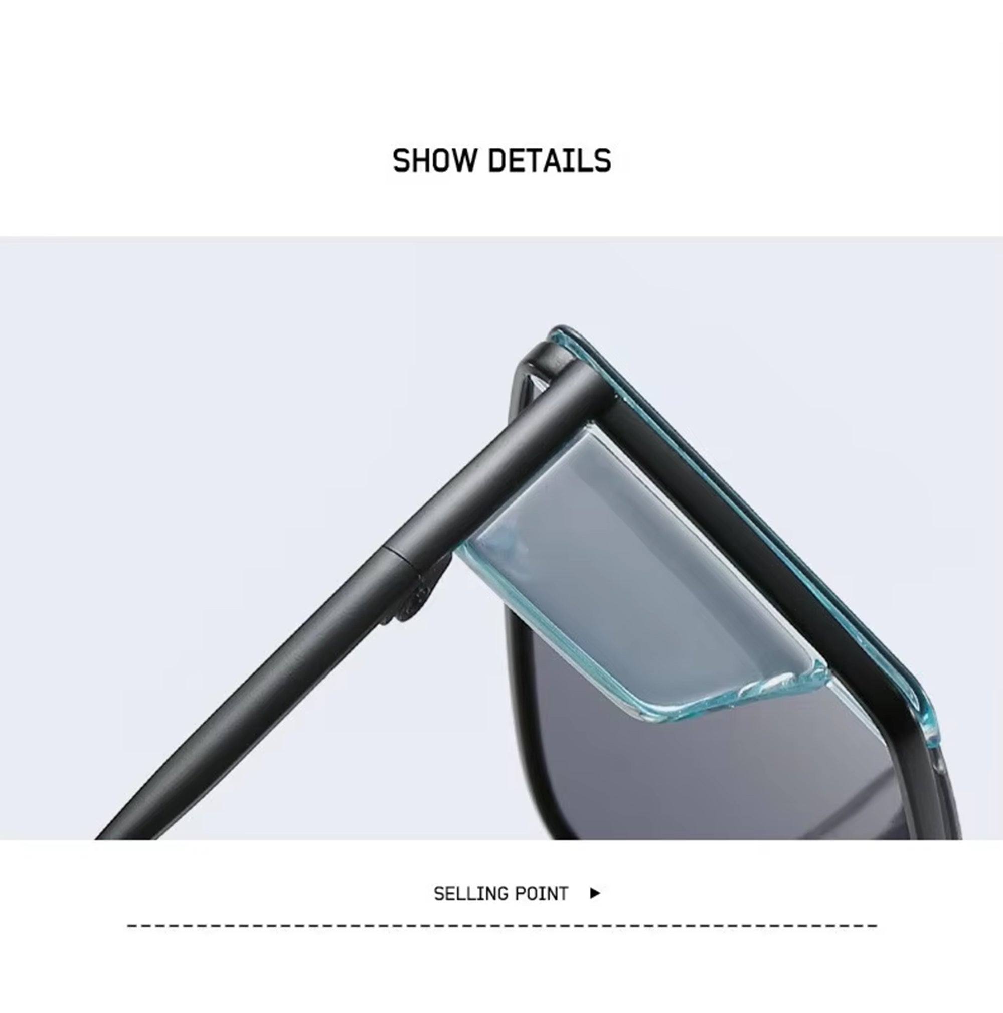 The Visionary |Classic Rectangle Metal Sunglasses