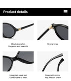 Echo | Classic Oval Acetate Sunglasses