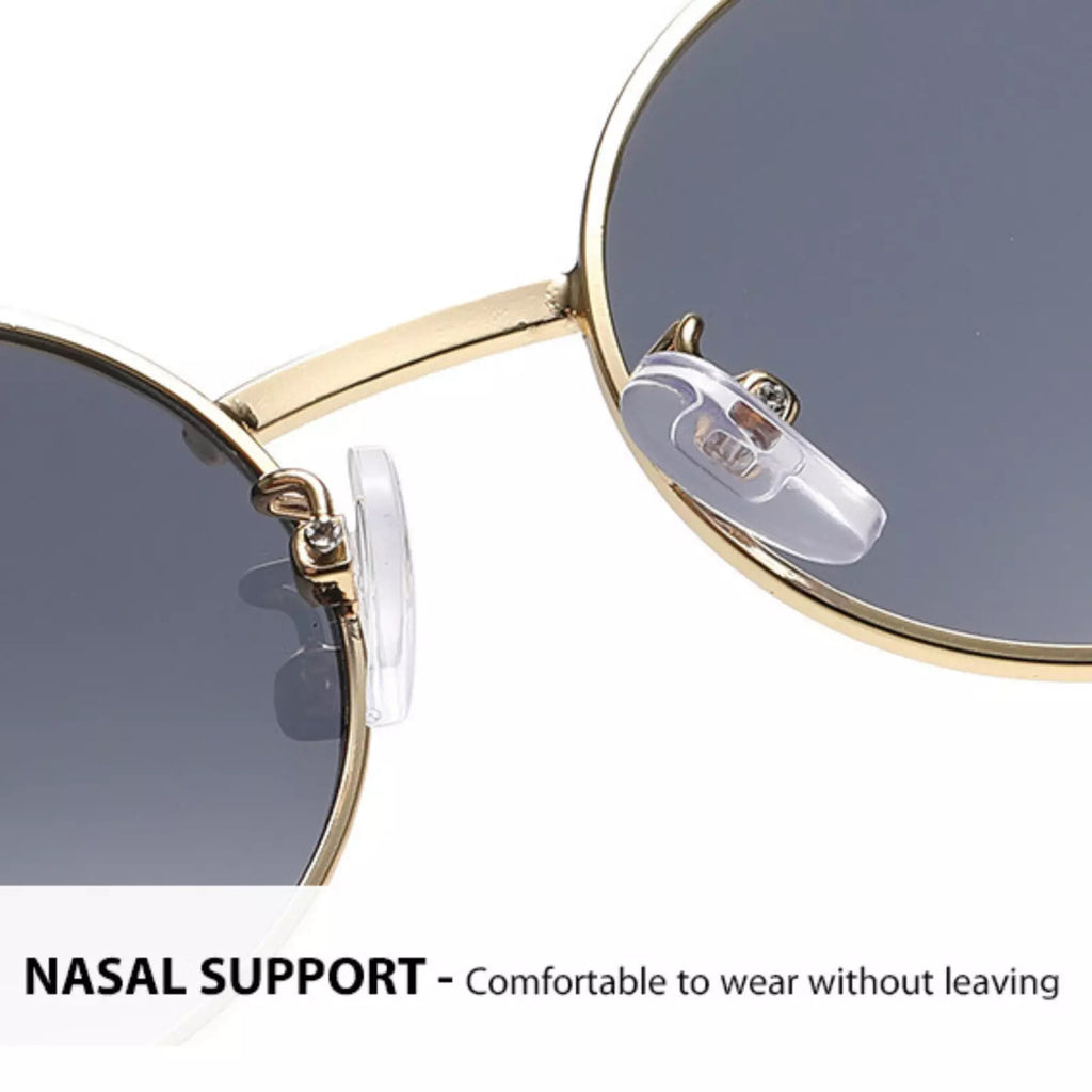 Nova Wire |Classic Oval Metal Sunglasses