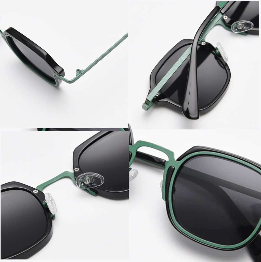 Oslo |Classic Square Metal Sunglasses