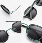 Oslo |Classic Square Metal Sunglasses