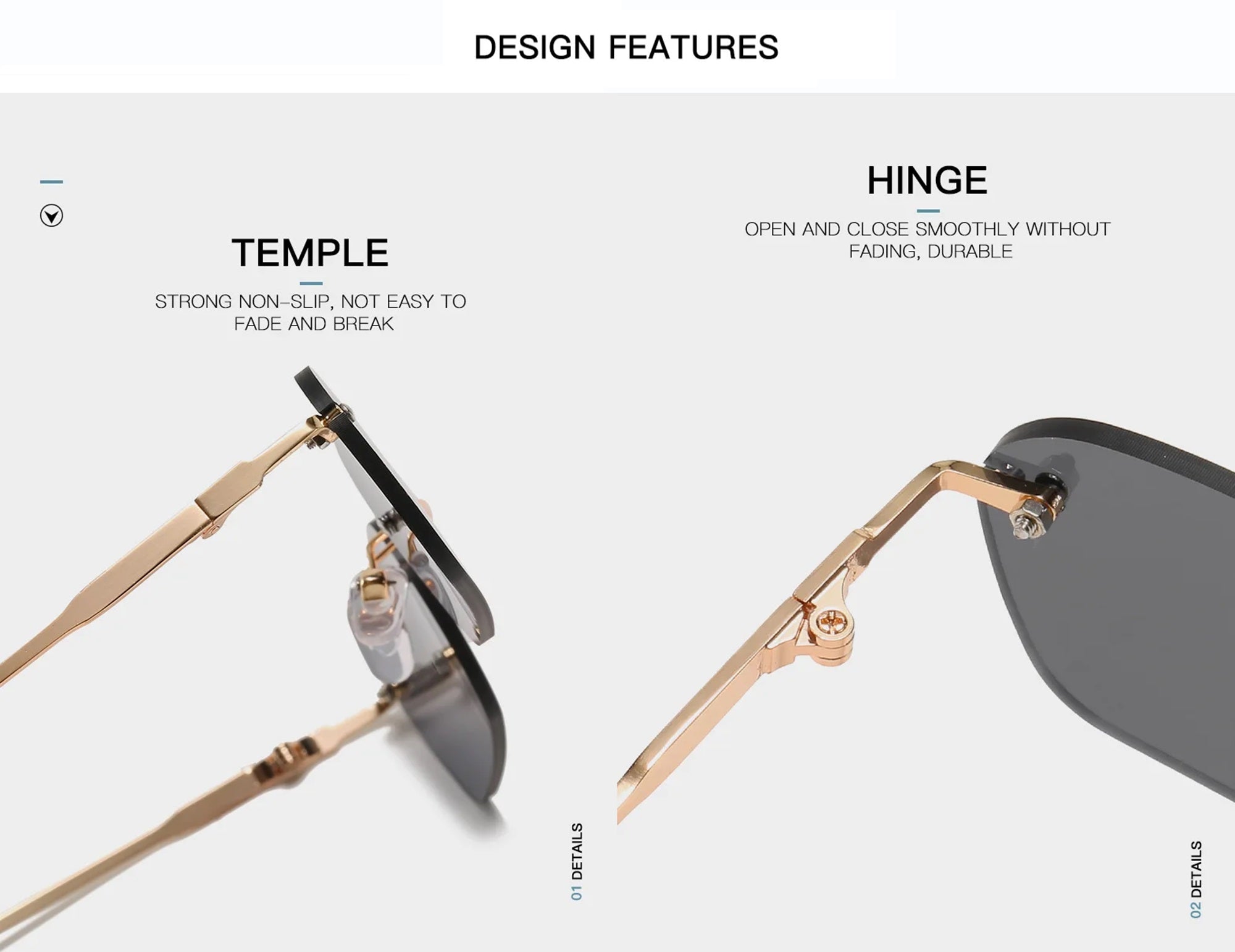 The Realist |Classic Rectangle PC Sunglasses