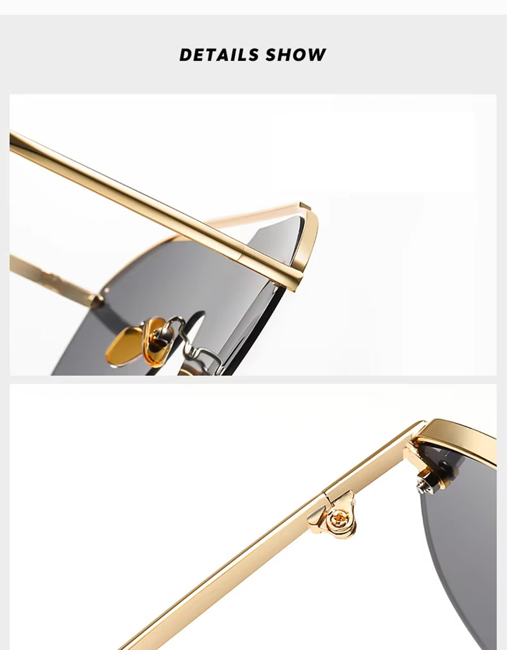 The Commander |Fashion Navigator Metal Sunglasses