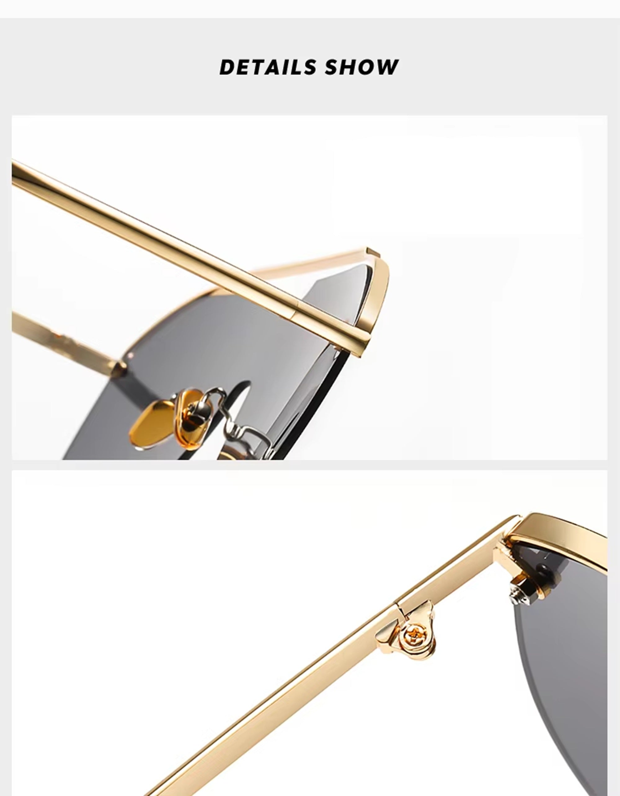 The Commander |Fashion Navigator Metal Sunglasses
