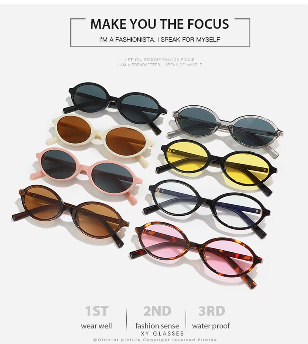 Echo | Classic Oval Acetate Sunglasses