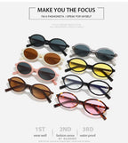 Echo | Classic Oval Acetate Sunglasses