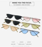 Solitude |Classic Cat-Eye Metal Sunglasses