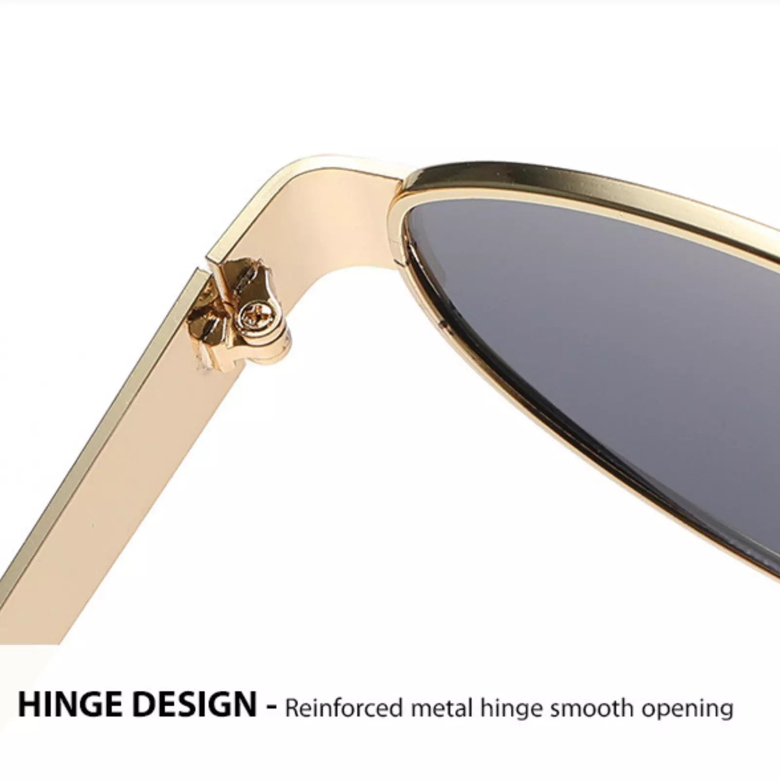 Nova Wire |Classic Oval Metal Sunglasses