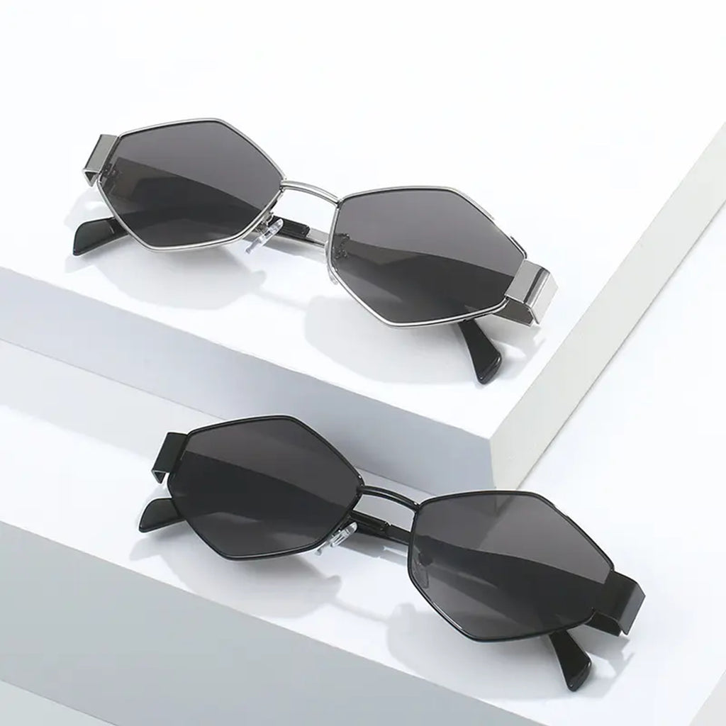 Verona |Classic Hexagonal Metal Sunglasses