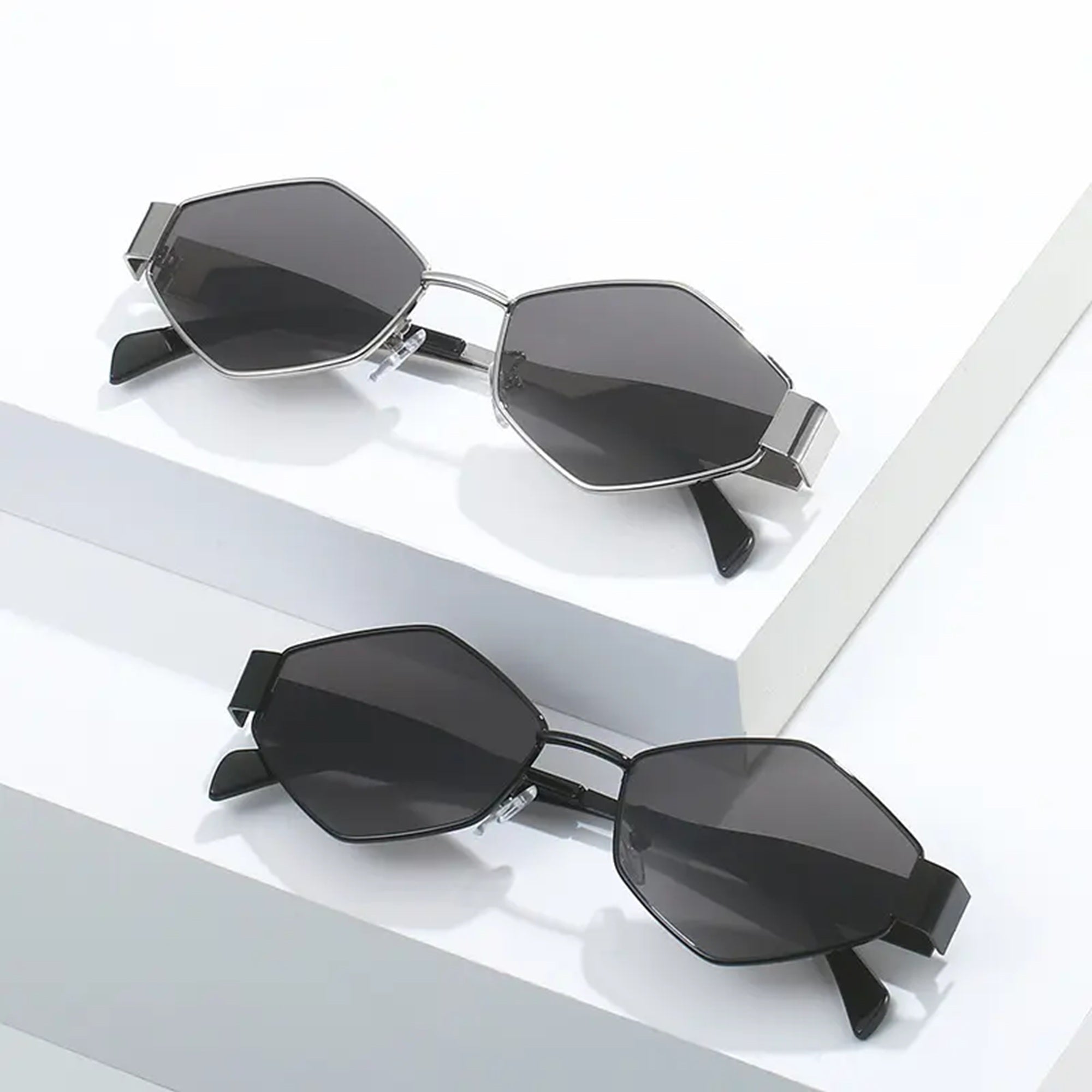 Verona |Classic Hexagonal Metal Sunglasses